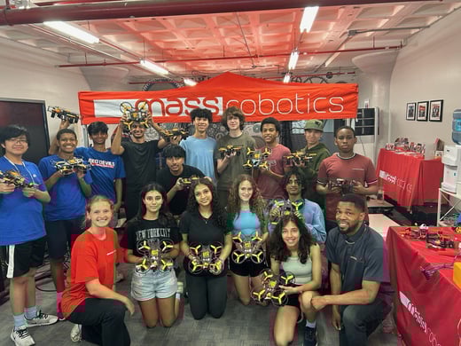 MassRobotics cohort using Duckietown DD24 drone